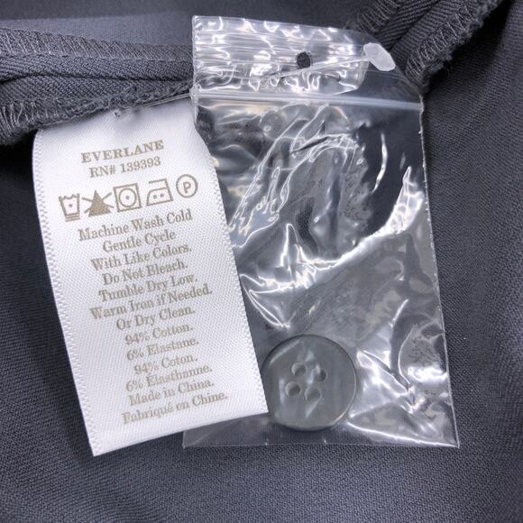 Everlane Womens Size 00 Pants The Work Regular Gray Side Zip Career BRAND NEW - Picture 12 of 13